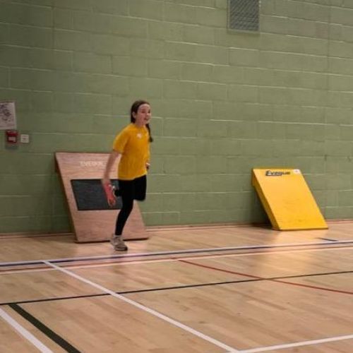 Sportshall Athletics Competition at Richard Huish College